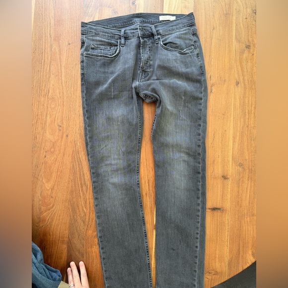 Men's All Saints Charcoal Jeans - Picture 1 of 4